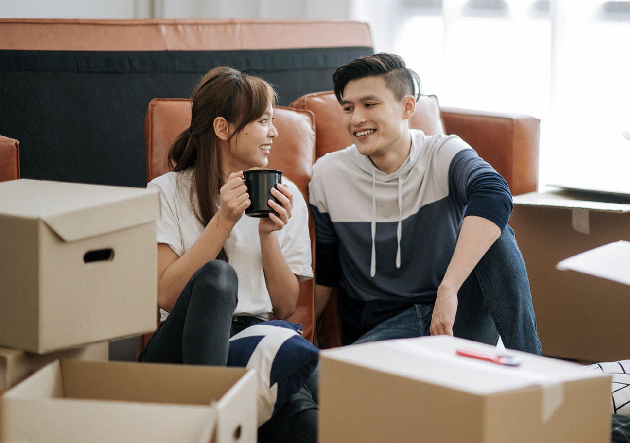 stock image business person-device